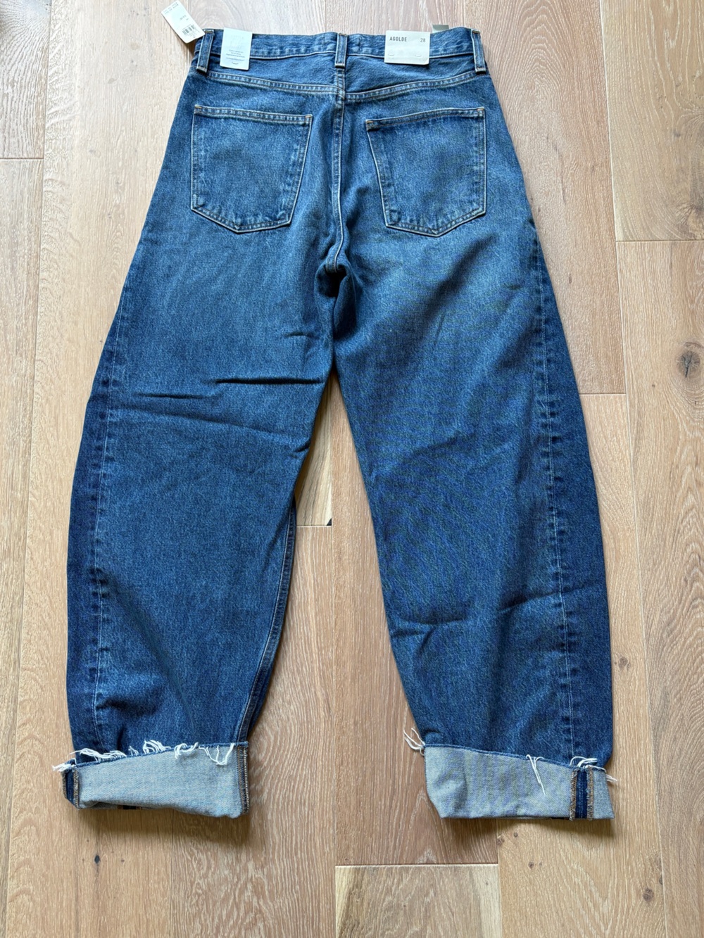 NWT AGOLDE Luna split jean 28 - Picture 5 of 5